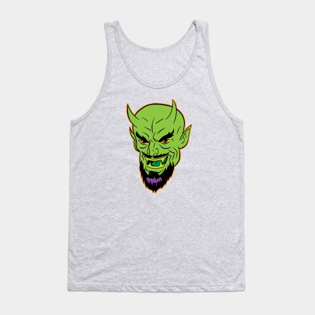 Green Devil (Diablo Verde) Tank Top by nearmintpress